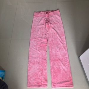 Juicy couture velour pink tracksuit